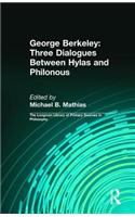 George Berkeley: Three Dialogues Between Hylas and Philonous (Longman Library of Primary Sources in Philosophy)