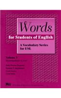 Words for Students of English, Vol. 3