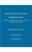 Genealogical Dictionary of Rhode Island