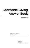 Charitable Giving Answer Book (2009)
