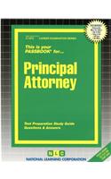 Principal Attorney: Passbooks Study Guide