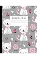 Composition Notebook: Wide Ruled Paper Notebook Journal - Blank Lined Workbook for Teens Kids Students Girls for Home School College for Writing Notes