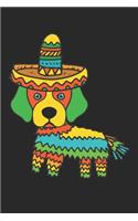 Beagle Journal - Beagle Notebook 'Cinco De Mayo' - Gift for Beagle Lovers