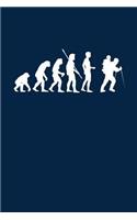 Evolution Wanderer Bergsteiger