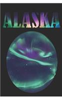 Alaska: Alaska Travel Notebook, Journal size 6x9