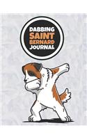 Dabbing Saint Bernard Journal