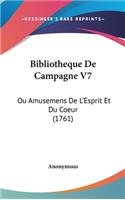 Bibliotheque De Campagne V7