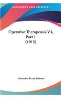 Operative Therapeusis V3, Part 1 (1915)