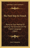 The First Step In French