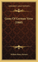 Gems Of German Verse (1860)