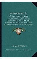 Memoires Et Observations