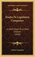 Etudes De Legislation Comparees