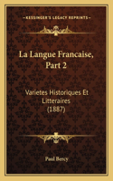 Langue Francaise, Part 2