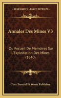 Annales Des Mines V3