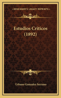 Estudios Criticos (1892)