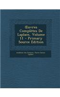 Uvres Completes de Laplace, Volume 11