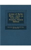 Ariane Et Barbe-Bleue