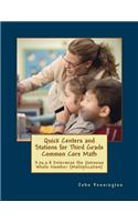 Quick Centers and Stations for Third Grade Common Core Math