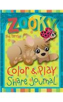 Zooky the Terrier Color and Play Share Journal