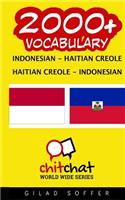 2000+ Indonesian - Haitian Creole Haitian Creole - Indonesian Vocabulary