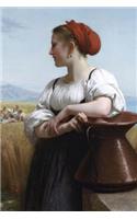 "Moissoneuse" by William-Adolphe Bouguereau - 1868: Journal (Blank / Lined)(Art of Life Journals)