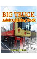 BIG TRUCK Adults coloring books