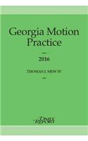 Georgia Motion Practice 2016