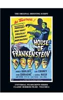 House of Frankenstein (Universal Filmscript Series, Vol. 6) (hardback)