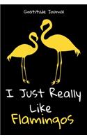I Just Really Like Flamingos Gratitude Journal