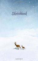 Sketch Books For Adults: Beautiful Notebook for Drawing, Sketching, Writing or Doodling 130 Pages, 8.5" x 11"