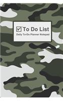 To Do List - Daily To-Do Planner Notepad