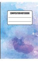 Composition Notebook: Ruled Notebook Lined School Journal - 120 Pages - 6 x 9" Composition Books