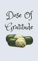 Dose of Gratitude: Daily Gratitude Notebook For Working Mothers - A Daily Journal To Celebrare the Best Part of Your Days