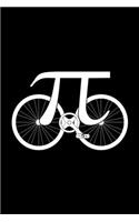 Fun Math Picycle Bicycle Pi Bike Pun Notebook: Blank Lined Journal (Best Student or Teacher Gift): 6 x 9 inches // 120 Lined Blank Pages // College Ruled