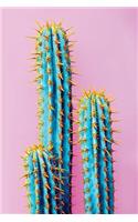 Bullet Journal: Awesome Succulent Bullet Journal - 120-Page 1/2 Inch Dot Grid Cactus Notebook - 6 X 9 Perfect Bound Paperback