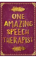 One Amazing Speech Therapist