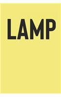 Lamp: Funny Moth Meme Anniversary Journal (6x9)