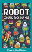 Robot: Coloring Book fot kids and adults
