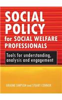 Social policy for social welfare professionals