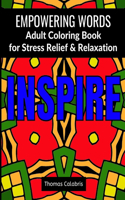 Empowering Words Adult Coloring Book