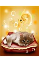 Kitten Fish Notebook