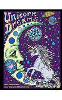 Unicorn Dreams: Unicorn Dreams Adult Coloring Book by Artist Deborah Muller. Over 50 magical pages. Fun, relaxing and calming art to color.