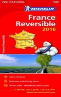 France Reversible  National Map 722