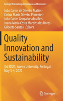 Quality Innovation and Sustainability