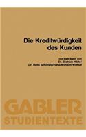 Die Kreditwürdigkeit Des Kunden