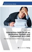 Interaction Add-On of an Animation System and Connection to a LMS