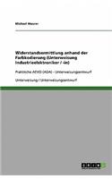 Widerstandsermittlung anhand der Farbkodierung (Unterweisung Industrieelektroniker / -in)