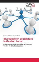 Investigación social para la Gestión Local