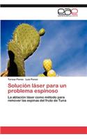 Solución láser para un problema espinoso