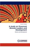 A study on Grassroot Women Leaders and Development
